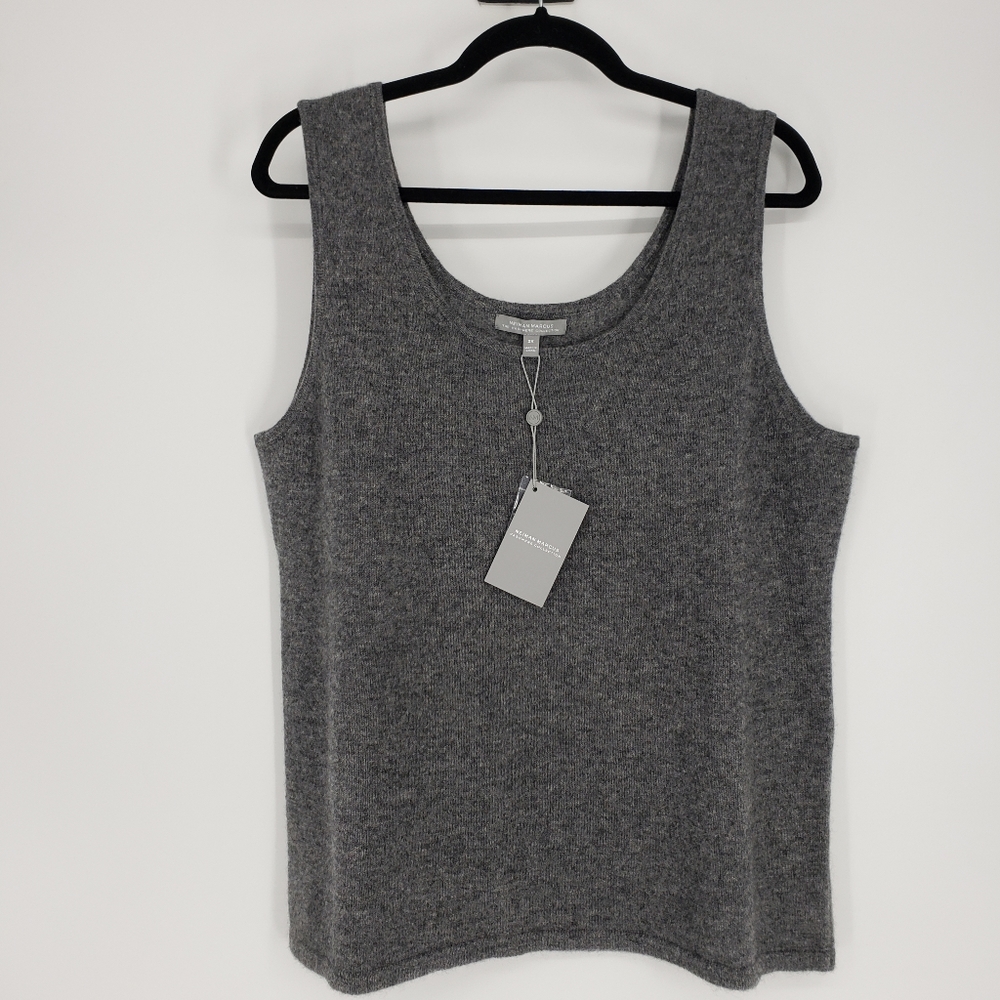 Neiman Marcus 100% Cashmere Duster & Tank Set 2X - Picture 4 of 15
